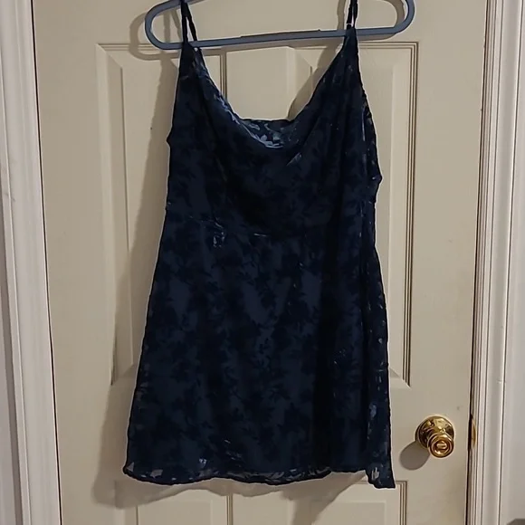 Lulus Velvet Mini Dress - Picture 3 of 4